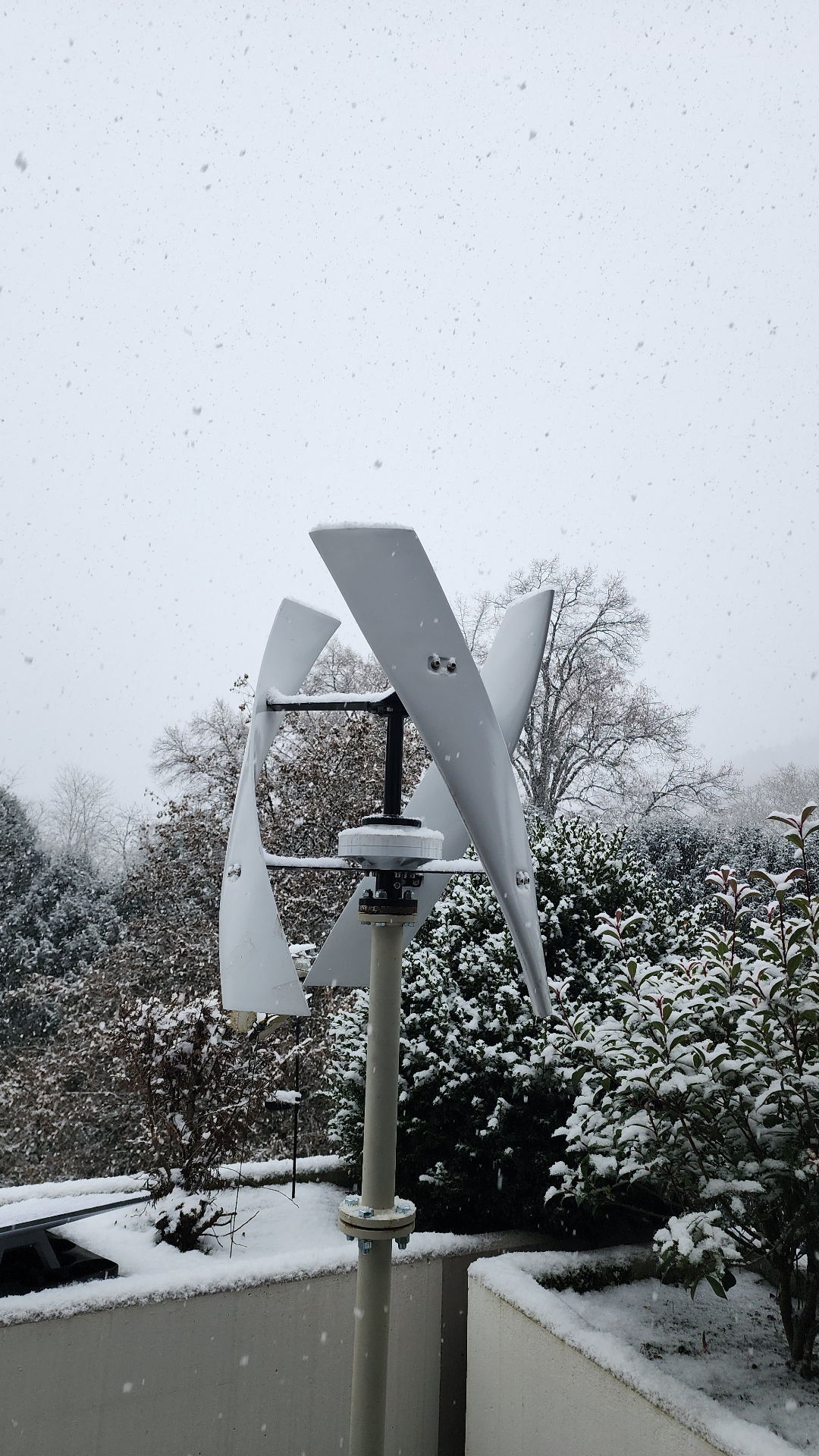 Windrose Bild 10 – Windrose im Schneefall